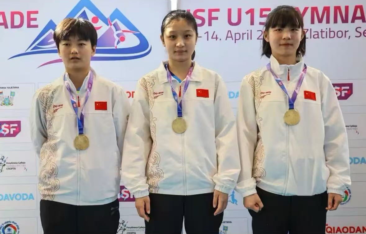 天行体育注册哈三中教师指导中国女子乒乓球队夺得U15世界中学生夏季运动会团体冠军(图1)